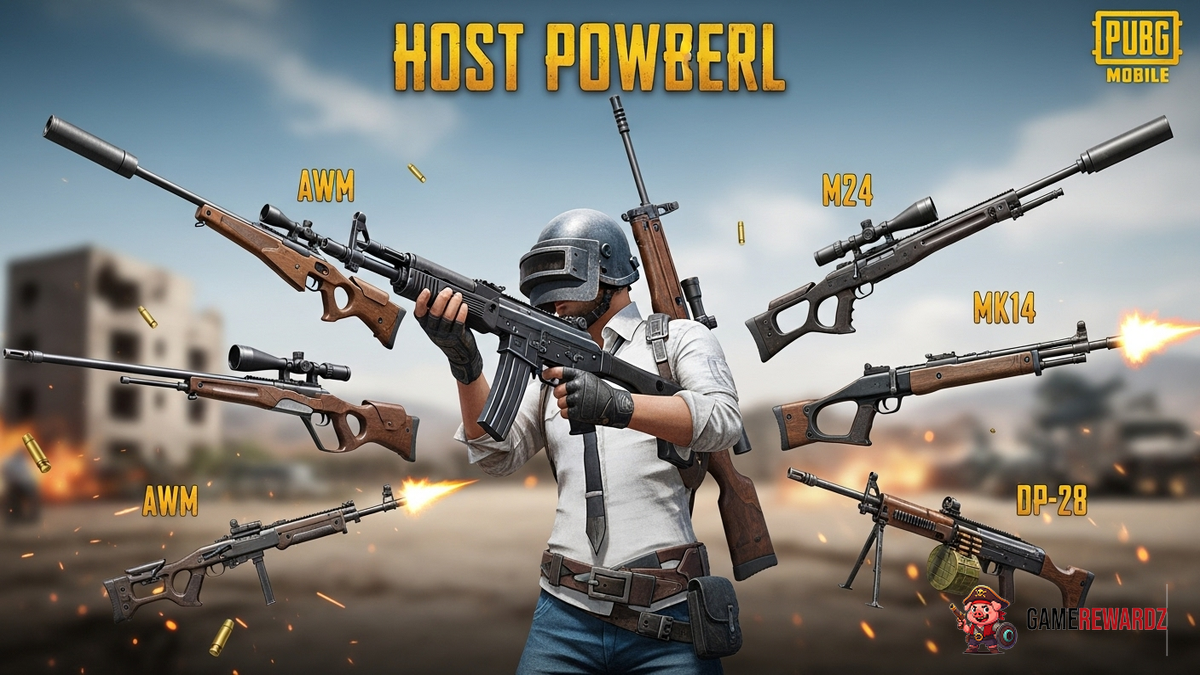 PUBG Mobile Most Powerful Weapons